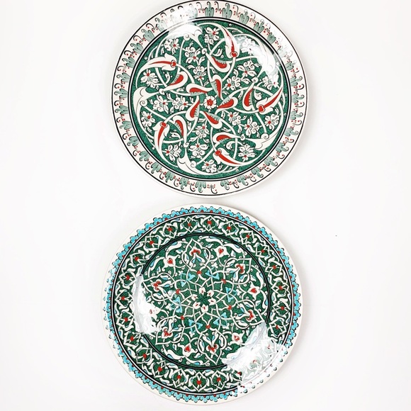 Susler Cini Turkish Hand Painted Plates - Picture 2 of 7